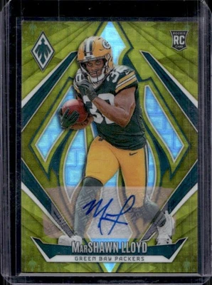 2024 Phoenix MarShawn Lloyd Rookie Auto RC Gold Pandora #3/10 Packers - Image 1 of 2