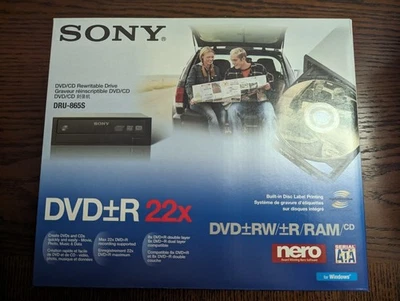 Sony DRU-865S 22X DVD/CD Dual Layer Burner Rewritable New Unit - Image 1 of 4