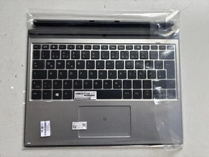NEW Original HP Elite X2 G4 L67436-001 Tablet-Tastatur / GERMAN - Zdjęcie 1 z 1