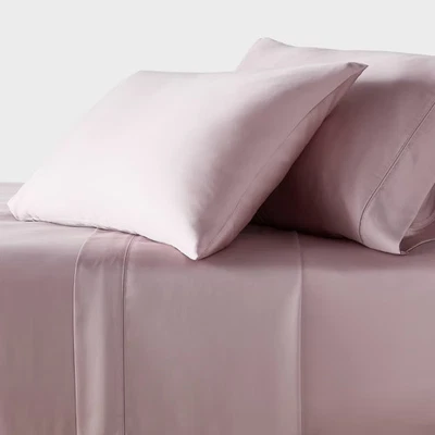 Full 320 Thread Count TENCEL Lyocell Rose Ash - Threshold - Image 1 of 4