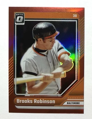 Donruss Optic #29 Brooks Robinson Red Prizm/99 2024 Foto 1 de 3