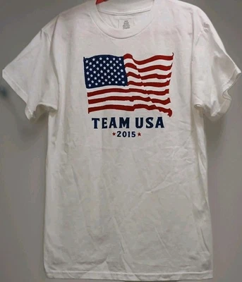 United States Olympics Team Apparel Team USA Basketball 2015 Men's Medium EUC - Image 1 of 4