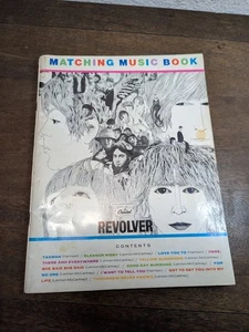 The Beatles - Revolver Matching Music Book 1966 Songbook with all Pin-up Photos - Picture 1 of 12