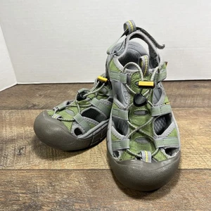 Sandalias deportivas impermeables Keen Newport H2 para mujer talla 7 gris verde buen estado - Imagen 1 de 14
