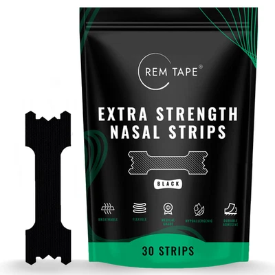 REM Tape™ Extra Strength Nasal Strips (30 Pack) - Congestion & Snoring Relief! - Image 1 of 4