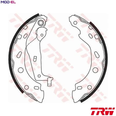 JUEGO DE ZAPATAS DE FRENO GS8685 PARA SMART FORTWO/Cabrio/ESCOTILLA/PEQUENO ROADSTER CABRIO 0,6 L Foto 1 de 4