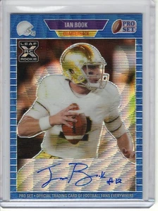 2021 LEAF PRO SET METAL IAN BOOK ROOKIE/RC AUTO #10/50 *BLUE WAVE* - Picture 1 of 1