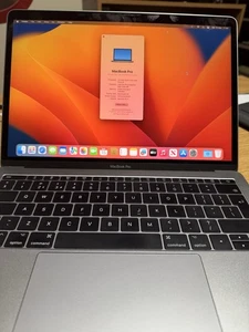 Apple MacBook Pro A1708 i5 2.3ghz CPU, 8GB Ram, 256GB SSD - Picture 1 of 3