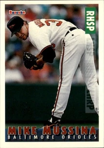 1995 Bazooka #10 Mike Mussina Baltimore Orioles - Picture 1 of 2