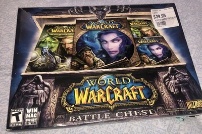 Blizzard World Of Warcraft  Battle Chest PC Game  w/ Box & Books Exc. Never Used - Image 1 of 4