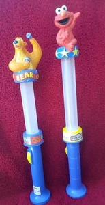 Sesame Street & Bear in the Big Blue House Live Lightsticks Lot of 2. Works! - Picture 1 of 12