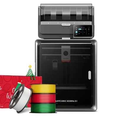 ANYCUBIC Kobra S1 Combo EB Version Multicolor CoreXY 3D Printer 320° Hotend - Image 1 of 4