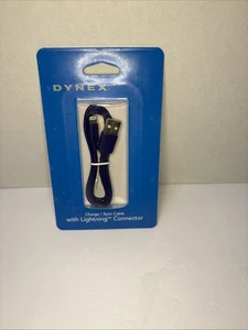 Brand New Blue Dynex 3ft USB Charging Sync Data Cable for Apple Devices - Picture 1 of 2