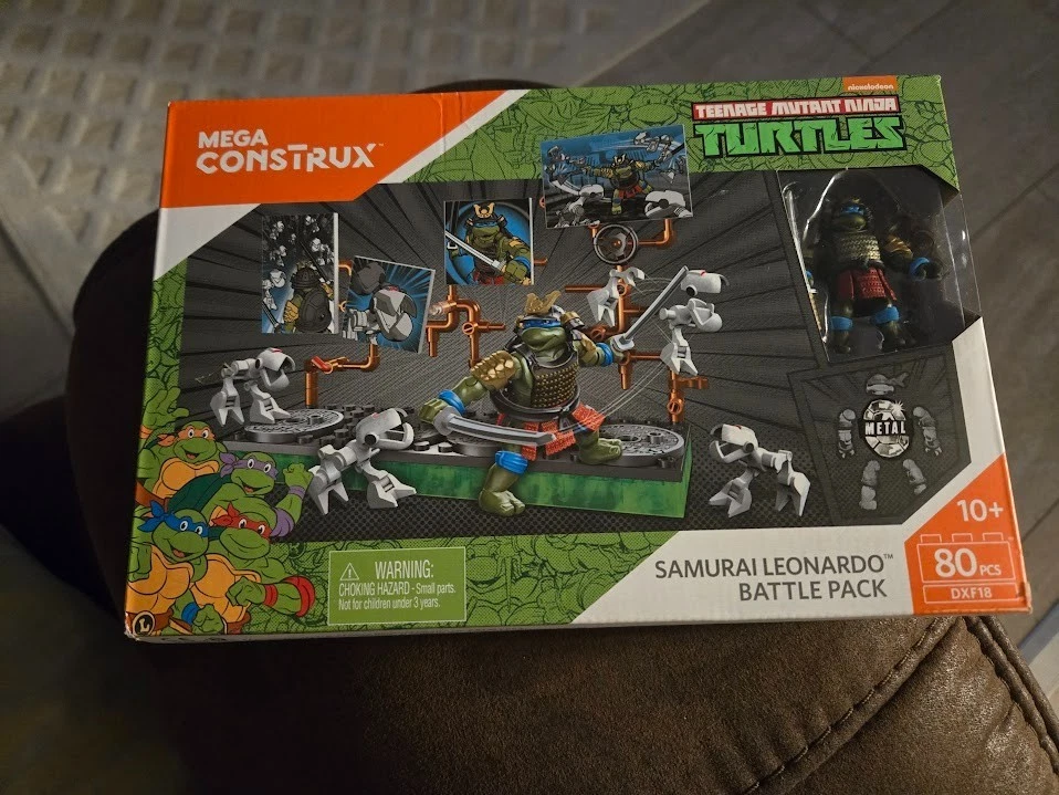 Samurai Leonardo Battle Pack TMNT Mega Construx NUEVO SELLADO DXF18 2016 Foto 1 de 4