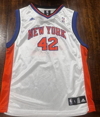 New York Knicks Adidas David Lee NBA Basketball Jersey Youth:/Boys L - Image 1 of 4