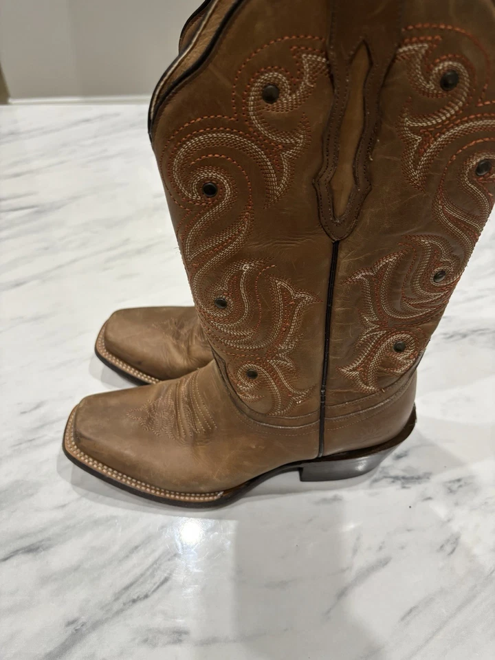 Botas vaqueras marrones talla 8 para mujer Foto 1 de 4