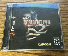Resident Evil 2 (Sega Dreamcast, 2000) CIB - COMPLETE Manual & REG TESTED WORKS