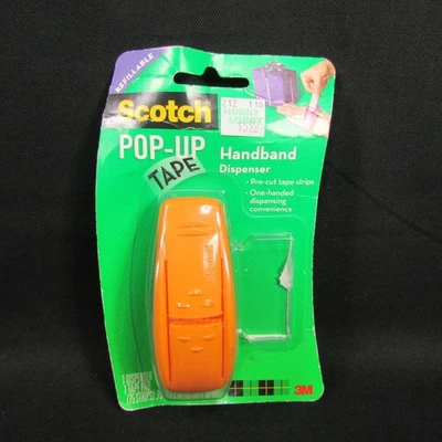 Dispensador de cinta plegable Scotch solo naranja - falta cinta abierta Foto 1 de 4