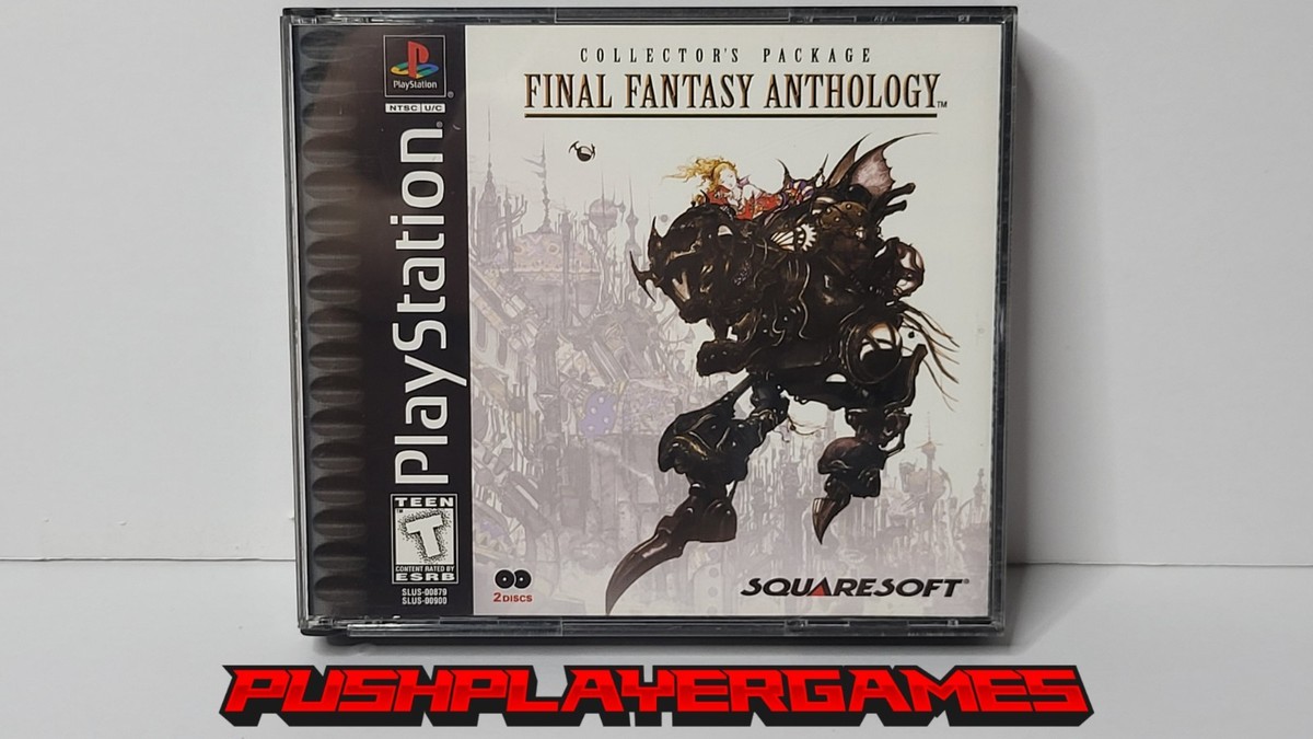 北米版プレイステーション FINAL FANTASY ANTHOLOGY Final Fantasy Anthology Video Game for Playstation, Includes