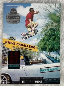2011 Superheat Skateboarding Series Trading Card SH-Throwdown STEVE CABALLERO - Picture 1 of 2