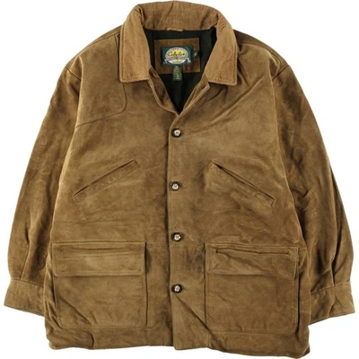 Vintage 90'S-00'S Cabelas suede leather jacket men's size XL - Image 1 of 4