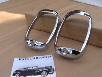 40 41 47 48 49 50 51 52 53 CHEVROLET TRUCK REPLACEMENT TAIL LIGHTS BEZELS ! - Image 1 of 2