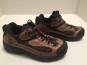 Timberland ACT Mountain Athletic Hiking Boots Brown Leather Women's Size 8.5 M - Picture 1 of 7