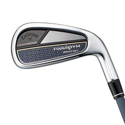 NEW Callaway PARADYM MAX Fast Iron Set 6-9 Pw 5pc RH NX 40 Graphite Regular - Image 1 of 4