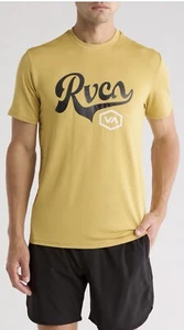 Neu RVCA Sport aktiv Training Freizeit Herren Small atmungsaktiv feuchtigkeitsableitend T-Shirt A107 - Bild 1 von 5