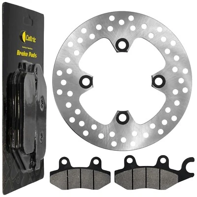 Rotor de disco de freno delantero izquierdo con pastillas para Kawasaki Teryx 750 KRF750 4X4 2008-2013 Foto 1 de 4