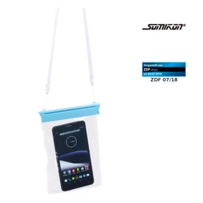 Somikon Wasserdichte Universal-Hülle für iPad mini & Tablets bis 20,3 cm / 8" - Bild 1 von 4