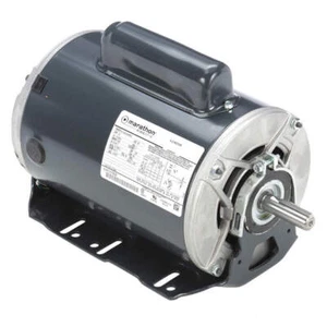 LEESON 5KC48UN6052 GP Motor,1/2 HP,1,140 RPM,115/230V AC,56 2K516 - Picture 1 of 2
