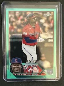 2023 Topps Chrome Josh Bell Aqua Lava Refractor #'d 107/199 - Picture 1 of 1