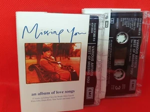 Various - Missing You: An Album Of Love Songs (Double) 1994 Cassette RARE (VG+) - Picture 1 of 2