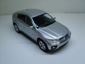 BMW X6 silber, Welly Auto Modell ca. 1:35-1:38, Neu, OVP - Picture 1 of 1