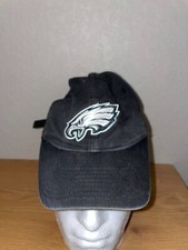 2007 Reebok NFL Philadelphia Eagles Football Black hat Headwear 2000s