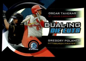 2014 Bowman Chrome Dualing Die Cut Gregory Polanco/Oscar Taveras #DDC-TP - Picture 1 of 2