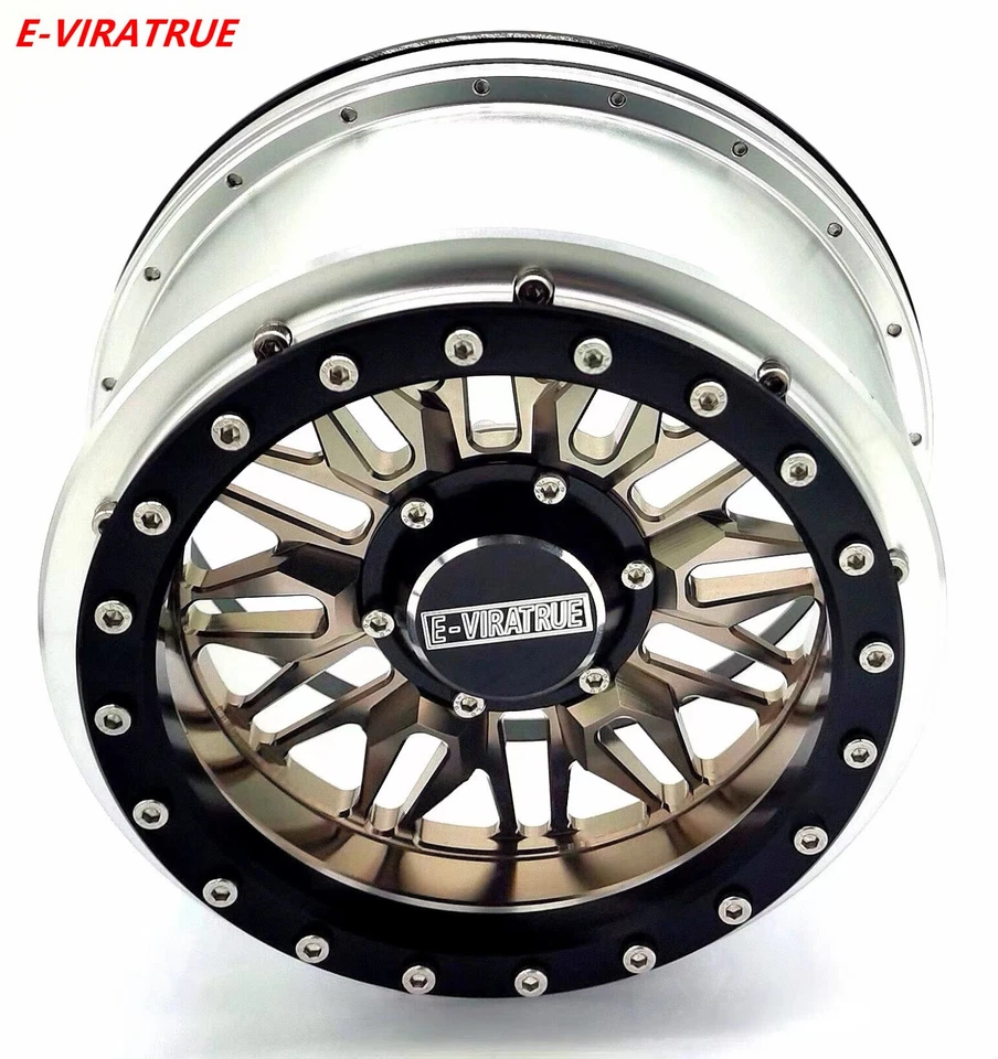 E-VIRATRUE Alu Wheel For Losi DBXL/TRAXXAS XRT/XMAXX/Kraton/Outcast 1/5 1pcs - Image 1 of 1