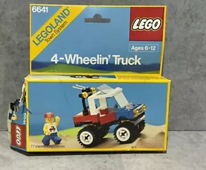 Vintage 1987 Lego Town 4-Wheelin Truck 6641 - Bild 1 von 10