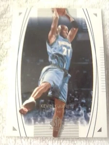 2004 Upper Deck SP Authentic Basketball Kevin Garnett #49 Sliver Foil. - Picture 1 of 4