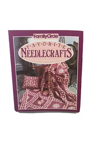 Family Circle Favorite Needlecrafts Quilting, Crochet, Knitting Patterns Book - Picture 1 of 3