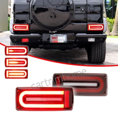 Tail Lights For 1999-2018 W463 Mercedes Benz G-Class G63 G550 G500 Upgrade W464 - Image 1 of 4