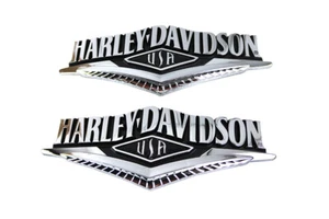 Factory Style Tank Emblem Set fits Harley Davidson - Picture 1 of 4