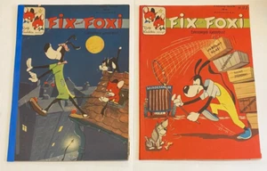 Fix und Foxi Nr. 93 + 94 Rolf Kauka Pabel Verlag 1957 mit Lupo Hops u Stops 50er - Bild 1 von 2