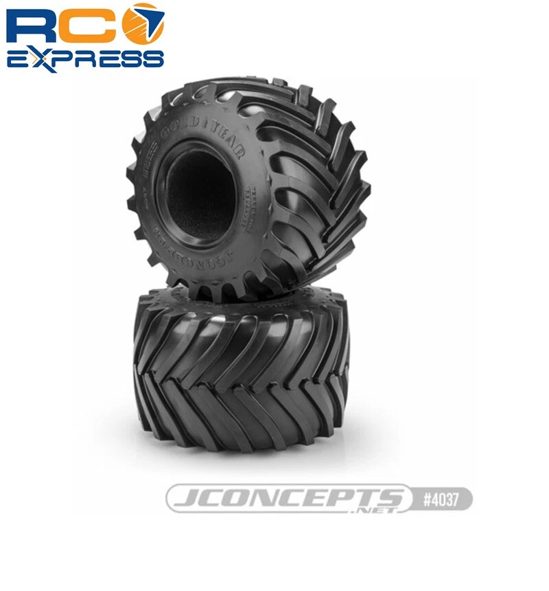 JConcepts Golden 73s - Monster Truck Tire - Blue Compound Fits #3439 JCO4037-01 - Image 1 of 1
