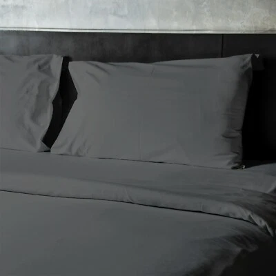 BED SHEETS HIGH THREAD COUNT FOR DEEP POCKETS EGYPTIAN COTTON FEEL BEDDING HOTEL - Image 1 of 4