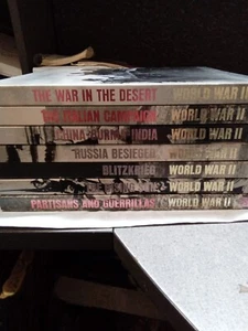 WORLD WAR II TIME -LIFE BOOKS (LOT OF 7)Hardcover - Picture 1 of 12