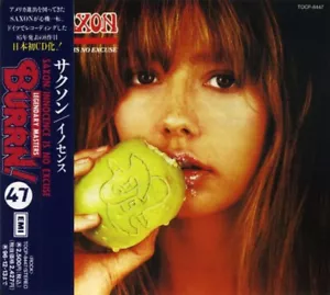 CD Saxon = Saxon Innocence Is No Excuse = イノセンス Emi - Picture 1 of 1