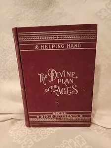 1908 THE DIVINE PLAN OF THE AGES - Studies In The Scriptures Watchtower JEHOVAH - Picture 1 of 10