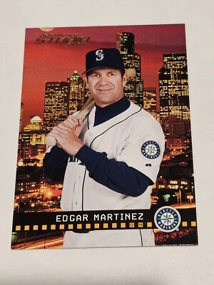 Donruss Studio #172 2004 Edgar Martinez Seattle Mariners Foto 1 de 2
